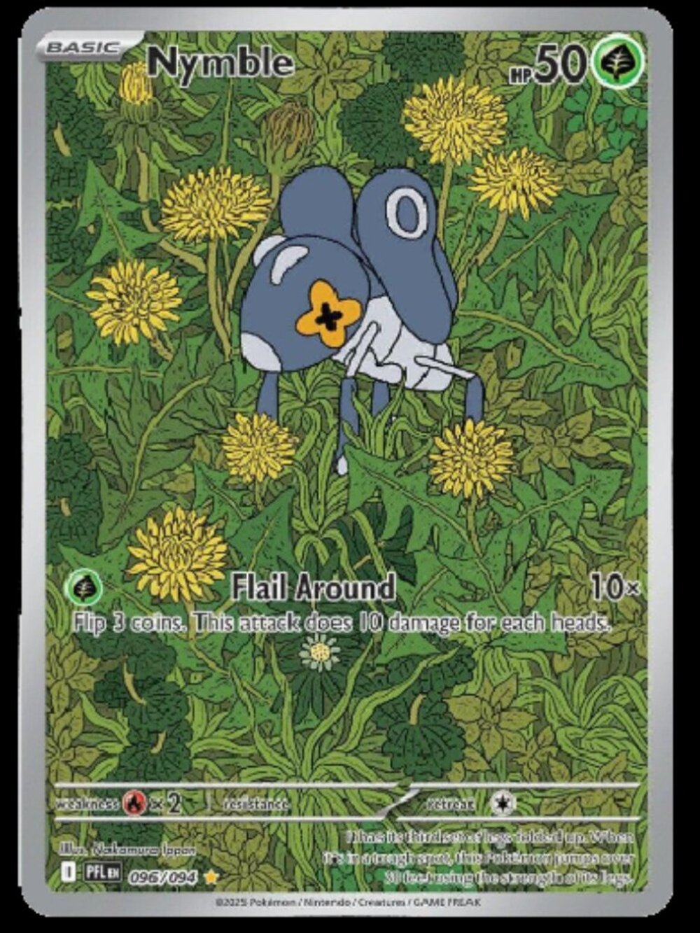 Pokemon TCG Single: Nymble (ME02 Phantasmal Flames)